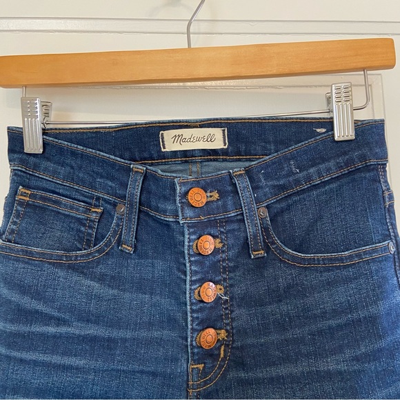 Madewell 9” High Rise skinny jeans - Picture 3 of 5